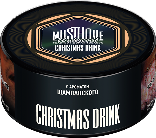 LE TABAC Christmas Drink Musthave Undercool toasted hookah tobacco can with champagne flavor
