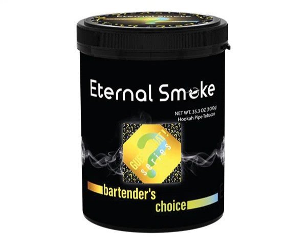 Eternal Smoke bartender's choice hookah pipe tobacco 35.3 oz container by LE TABAC