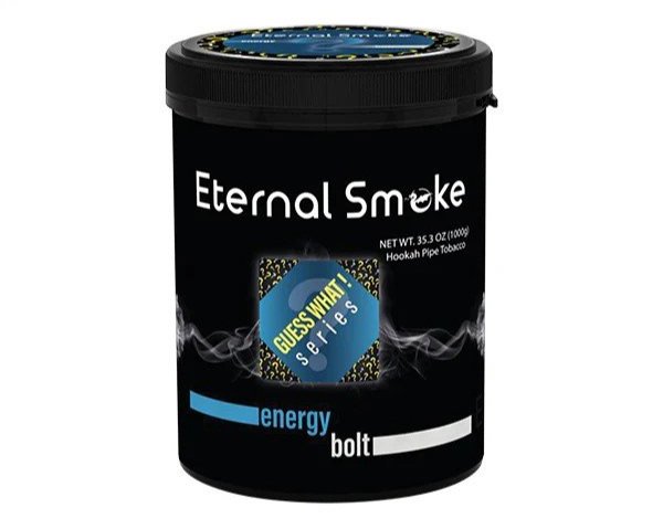 Eternal Smoke Energy Bolt hookah pipe tobacco container by LE TABAC with 1000g weight