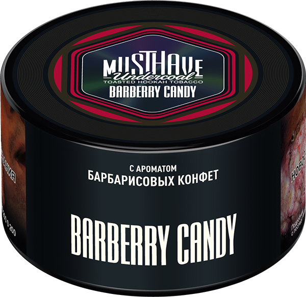 LE TABAC Musthave Underwood toasted hookah tobacco Barberry Candy flavor container