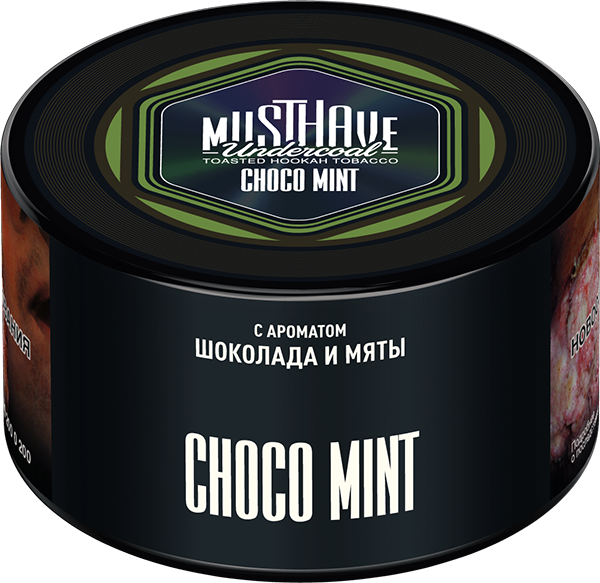 LE TABAC Musthave Underwood toasted hookah tobacco in Choco Mint flavor tin