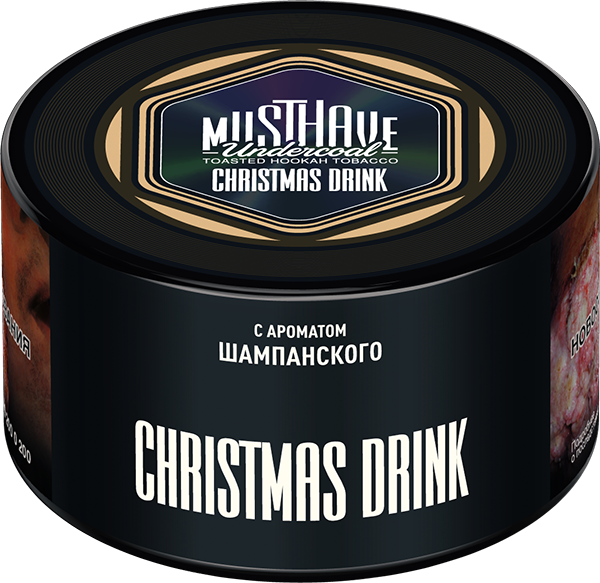 LE TABAC Musthave Underwood toasted hookah tobacco Christmas Drink flavor container