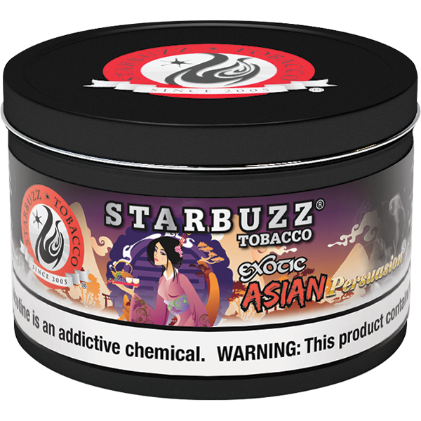 Starbuzz Tobacco exotic Asian persuasion flavor shisha tobacco container by Le Tabac